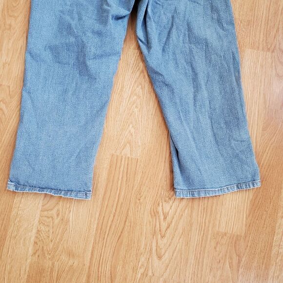 Lee Women's Lower On The Waist Cropped Jeans Blue Size 8 ..28 x 19 - Picture 6 of 12